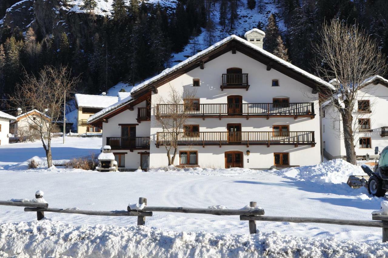 Flora Alpina Apartments-Residenza Verdebjo Грессоне-Сен-Жан Экстерьер фото